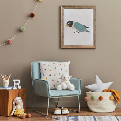 Elegant Illustrated Parrot Giclée Fine Art Print - A Captivating Addition to Any Space - Nursery Decor, UNFRAMED Wall Art for Bird Lovers